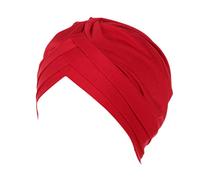 Générique Casquette PlisséE Turban TêTe Chapeau Indien Arabe Soleil Turban Capuche Festival Vintage Plaine Couleur Unisexe, Couvre-Chef Chimio pour Femme, Bonnet Doux Et Extensible, Foulard De Chimio