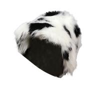 Générique Casquette pour Courir Hat Women's Winter Warm Furry Basin Hat Colorful Personality Ear Large Wide Brimmed Fisherman's Hat Casquette Skate Homme (G, One Size)