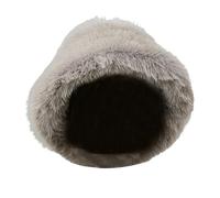 Générique Casquette pour Courir Hat Women's Winter Warm Furry Basin Hat Colorful Personality Ear Large Wide Brimmed Fisherman's Hat Casquette Skate Homme (Grey, One Size)