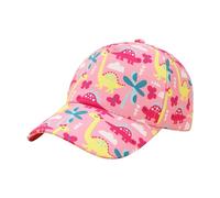 Générique Casquette Rouge Et pour Enfants, Chapeau de Soleil réglable pour la Plage d'été, pour Filles et garçons de 2 à 6 Ans Noir pour (V, One Size)
