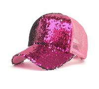 Générique Casquettes De Baseball pour Hommes,Casquettes De Baseball DéContractéEs Et Tendance Unies à Sequins avec Protection Solaire Chapeaux De Soleil D'ExtéRieur (One Size)