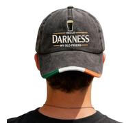 Générique Casquettes de baseball pour hommes - St. Patrick's Day Ajustable Respirant,Hello Darkness Mon Vieux Chapeau,Pour fêtes, défilés, célébrations, événements, festivals, quotidien, extérieur,