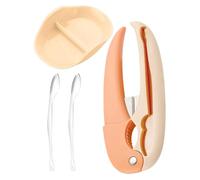 Générique Casse Noix Crabe et Outils | Craque-Langoustes Et Accessoires | Kit de Fourchette à Chair pour Pinces de Homard - pour Repas Familial Pique Nique Restaurant Soirée Rassemblement Festif