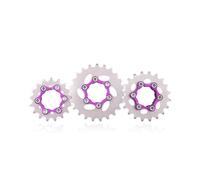 Générique Cassette à Vitesse Unique, Un pignon, 1 Fixe, 16T 17T 18T 19T 20T 21T 22T 23T, Roue Libre, de vélo K7(16T)