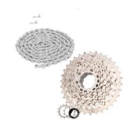 Générique Cassette de vélo K7, Roue Libre, 8V, 9V, 10V, 11V, 12V, chaîne, Volant d'inertie for Route(8SPEED 11-34T)