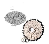 Générique Cassette de vélo K7, Roue Libre, 8V, 9V, 10V, 11V, 12V, chaîne, Volant d'inertie for Route(9SPEED 11-40T)