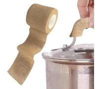 Générique Cast Iron Handle Cover | Non-Slip Pot Handle Covers Heat-Resistant,13ft Anti-scalding Holding Tape For Frying Pan, Spatulas, Skillet, Ladles And Skimmers