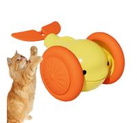 Générique Cat Automatic Moving Ball, Little Whale-Shaped Electric Cat Toy, Stimulating Rechargeable Pet Ball for Engaging Play, Interactive Indoor Kitten Training, Fun Exercise for Cats