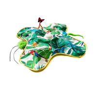 Générique Cat Automatic Toy, Kitten Auto Rotating Interactive Enrichment Game, Boredom Relief Cat Toy for Home Training Indoor Outdoor Daily Exercise Stress Relief Entertainment Pet Activity Fun Use