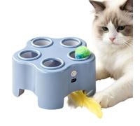 Générique Cat Automatic Toy - Kitten Entertainment Interactive Teaser | Kitten Enrichment Toys For Pet Parents Trainers Animal Lovers Apartment Home | Office Bedroom Living Room Shelters