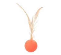 Générique Cat Ball Toy, Entertainment Toy, 2.36-3.54 inches Hunting & Exercise Feather, Sensory Stimulation Ball, Boredom Relief for Indoor and Outdoor Play