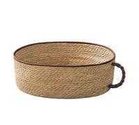 Générique Cat Basket,Cup Design Kitten Sleeping Nest,Hand Woven Cat Bed Basket | for Bedroom Office Table Bedside Floor Corner Living Room