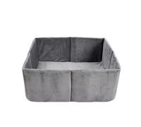 Générique Cat Bed - Insulated Cat Bed | Portable Foldable Cats Beds | Non-Slip Bottom, Detachable, for Small Medium Pets, Indoor Outdoor Winter Calming Travel Kennel Cave, 48x37x19cm
