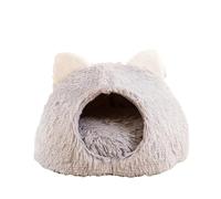 Génerique Cat Bed, Lit Douillet et fermé for Chat : Niche épaisse et Moelleuse au Design Villa, isolée et Confortable for Chiens et Chats.,for Pet(Section B)