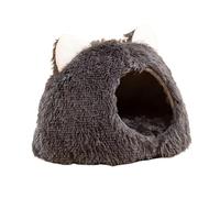 Génerique Cat Bed, Lit Douillet et fermé for Chat : Niche épaisse et Moelleuse au Design Villa, isolée et Confortable for Chiens et Chats.,for Pet(Type C)