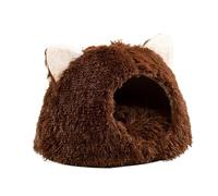 Génerique Cat Bed, Lit Douillet et fermé for Chat : Niche épaisse et Moelleuse au Design Villa, isolée et Confortable for Chiens et Chats.,for Pet(Section A)