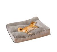 Générique Cat Bed, Niche for Chien Four Seasons Universal Large Sleeping Mat, lit d'hiver Amovible for Animaux de Compagnie,Parts(Silver Gray,3XL)