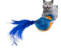Générique Cat Bird Toy, Flapping Wings Bird, Chirping Bird Toy, Realistic Interactive Toy, Super Soft Material, Indoor Cats Exercise, Perfect for Keeping Cats Active and Entertained