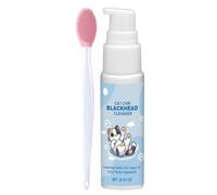 Générique Cat Black Chin Cleaner - 30g Black Head Cleanse Lotion with Brush | Effective Deep Cleanser, Gentle Cleanse Spray, Cat Chin Cleaner Suitable for Dogs, Cats, Pets