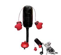 Générique Cat Boxing Toy,Interactive Kitten Toys Punching Bag with Dangling Boxing Gloves,Hanging Kitten Exercise Toy for Play & Training (1PCS)