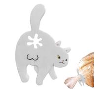 Générique Cat Butt Bread, Printed Kitchen Gadget, Snack with Build, Chip Bag Holder with Fun Style, Office Home Accessory with Novelty Design, Food Storage Tool for Family Kitchen