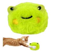 Générique Cat Catnip Toys - 7x5.5cm/2.76x2.17 inches Funny Teething Chew Toys Sound Toy | Built-in Catnip Scent Pack Squeaky Interactive Cartoon Toy for Dogs Cats