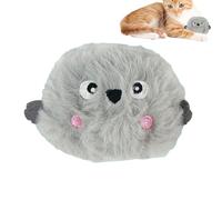 Générique Cat Catnip Toys - 7x5.5cm/2.76x2.17 inches Funny Teething Chew Toys Sound Toy | Built-in Catnip Scent Pack Squeaky Interactive Cartoon Toy for Dogs Cats