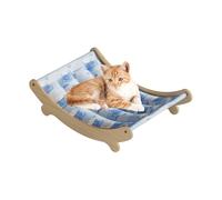 Générique Cat Chair, Washable Cooling Cat Bed, 19.29x12.4x5.12in Pet Patio Furniture & Accessories, Breathable Design for Apartment, Living Room, Balcony, Indoor Floor,Travel-Friendly