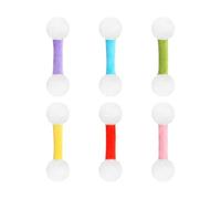 Générique Cat Chew Toy | Interactive Kick Sticks | Giant Cotton Swab Cat Toy Soft Swabs Catnip Toys | Bite-Resistant Cats Swabs Catnip Teether for Chewing Teething Outdoors Apartment Home