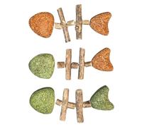 Générique Cat Chew Toy - Natural Silvervine Chew Sticks | Safe Cat Teething Toy | Stress Release for Care and Kitten Teething | Dogs Pet Kitten Christmas Birthday Play Enrichment Bored