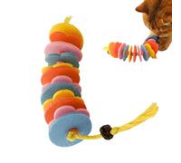 Générique Cat Chew Toy, String Interactive Rope with Bell, Cat Biting Toys, Interactive Rope with Bell for All Breeds Kittens Pets Boredom Indoor Home Play Enrichment Play