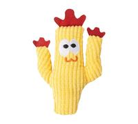 Générique Cat Chew Toys, Plush Catnip Cactus Toy, Teething and Calming Plush Pillow, Soft Stuffed Doll for Home Furniture Protection, Interactive Pet Accessory, Orange Yellow Green