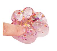 Générique Cat Claw Sensory Toy - Safe Material 7cm X 6.5cm, Squeeze Cat Paws, High Resilience | Stress Relief Toy, Pinch Family, Soft Texture for Cats, Kittens, Adult Pets, Kids, Home Play