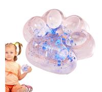 Générique Cat Claw Sensory Toy - Safe Material 7cm X 6.5cm, Squeeze Cat Paws, High Resilience | Stress Relief Toy, Pinch Family, Soft Texture for Cats, Kittens, Adult Pets, Kids, Home Play