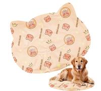 Générique Cat Cooling Mat - PVC 45x34x2cm Gel Heat Relief Pad | Dog Summer Cooling Mat for Pets | for Indoor Living Room Bedroom Windowsill Travel Road Trip Vacation Coolings Use