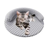 Générique Cat Cooling Mat, Washable Pet Blanket, Non Slip Resting Cushion, 17.72x23.62 inches, Lightweight Bed Pad Design for Dogs Kittens Puppies Indoor Outdoor Use in Car Cage Couch Floor