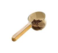 Générique Cat Dry Food Spoon, Wood Handle Precision Scale Pet Scoop Spoons, Supplies, Measuring Cup for Or Wet Food, Dog Treats
