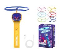 Générique Cat Fetch Toy - Rechargeable Interactive Kitten Disc Toy, Flying Saucer for Cats | Automatic Training and Exercise Toys for Behaviour Development and Owner Bonding | Suitable Indoor Outdoor