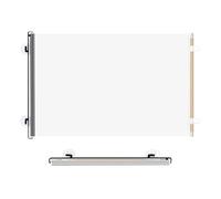 Générique Cat Gate - 55.12 inch Retractable Safety Fence | Adjustable Pet Gate for Doorway, Childproofing Barrier for Porch Garage, Bedroom Living Room and Kitchen Apartment