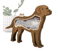 Générique Cat Hair Keepsake, Wooden Cat Shaped Ashes Storage Box, Decorative Holder on Your Teeth Nails Bones, Puppy Kitten Dog Memorial, Ideal for Animal Lovers, Birthday, Friends, Living Room, Desk