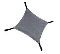 Générique Cat Hammock, Adjustable Soft Hanging Bed, Double-Sided Comfortable Sleeping Pad, Easy to Attach to Cages & Chairs, Space-Saving Design, Ideal Resting for Kittens, & Small Pets