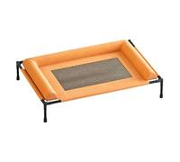 Générique Cat Hammock Bed | Washable Sleeping Cot Pet Supplies | Elevated Cooling Dog Bed | for Kitten Indoor Home Balcony Patio Outside Camping Summer Night