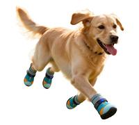 Générique Cat Light Up Shoes - Breathable Pet Supplies - Glowing Cat Shoes Shiny Boots,for Training Running Small Medium Large Puppy Kitten Outdoor Night Walks