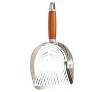 Générique Cat Litter Scoop, Hangable Pooper Scooper, Comfortable Grip, 28.5cm Durable Sifting Tool for Indoor and Outdoor Litter Boxes Featuring a Comfortable Set