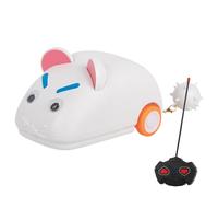 Générique Cat Mice Animal Toys, Smart Interactive Electronic Toys, 7.09x2.76x2.56 in, Remote Controlled Pet, Fun Exercise Hunting, Realistic Moving Cat Toy for Kittens, Cats (Multicolor)