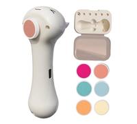 Générique Cat Nail Grinder | Rechargeable Bird Beak Grinder with 6 Replacement Heads,Puppy Nail Polishing Machine - for Conure Cockatiel Parrot Parakeet Budgies Lovebird Macaw Parrotlet Dog Cat