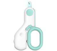 Générique Cat Nail Trimmer with Light, 2024 Upgrade Cat Nail Clipper, Kitten Supplies, Cat Claw Clippers for Indoor Cats,Bunny Nail Clippers, Pet Grooming Tool Easy and Pain (Bule Open-End Shears)
