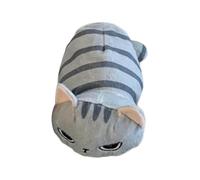 Générique Cat Pencil Case Soft Plush Cute Box Organizer Large Capacity Cartoon Animal Pencil Box Zipper Multifunctional Stationery Storage Pouch Plush Doll Case