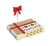 Générique Cat Puzzle Toy - 2 in 1 Interactive Scratching Board Bouncing Balls | Cat Enrichment Toys for Pet Relieving Exercise Home Indoor Daily Outdoor Birthday