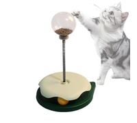 Générique Cat Puzzle Toy, Interactive Pet Treat Ball, Cognitive Mental Stimulation, Adjustable Difficulty, for Weight Management, Pet Boredom Relief, Indoor Use, 22.3x32cm 178g